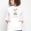 Love for Plants Floral Graphic Hoodie