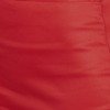 Red Formal Cotton Women Pencil Skirt Purplicious