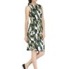 Olive Camouflage Bodycon Dress