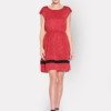Red-Printed-Fit-Flare-Dress-with-Lace-Details-purplicious-1